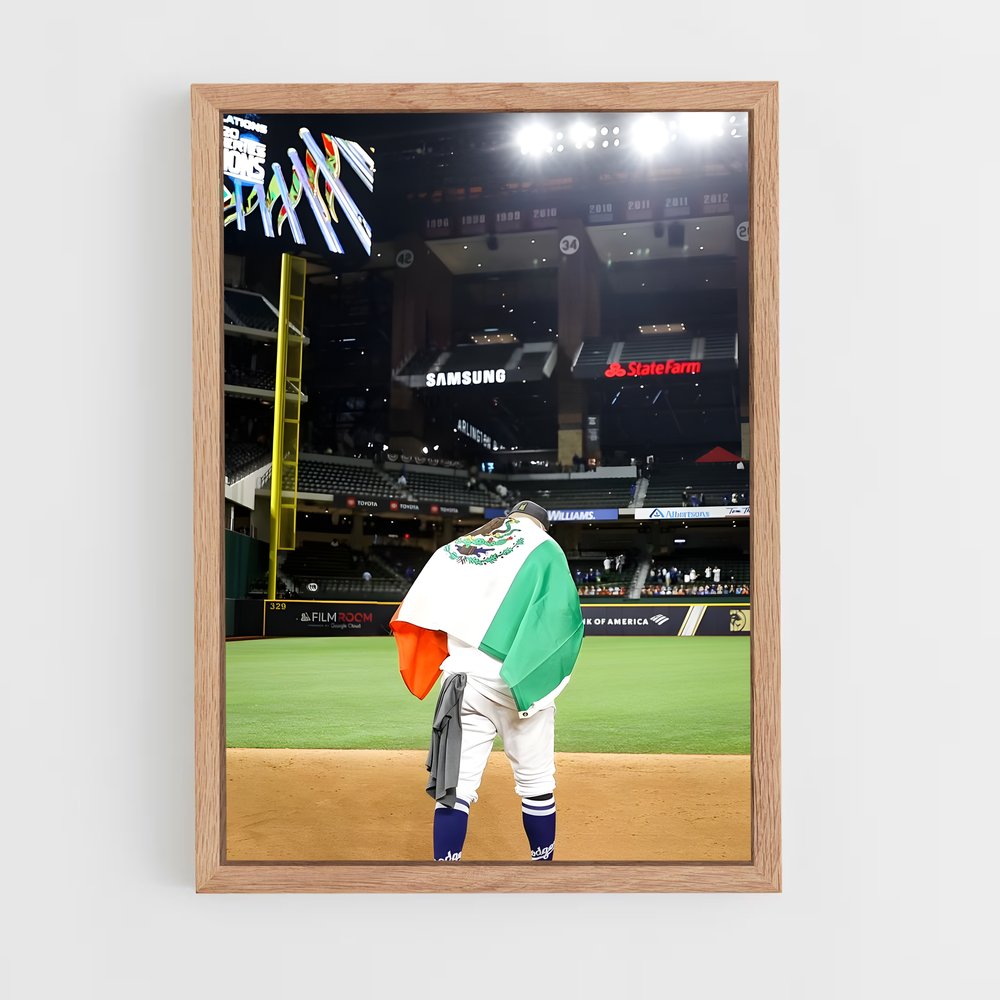 Poster Julio urias – affiche Baseball (vue 4)